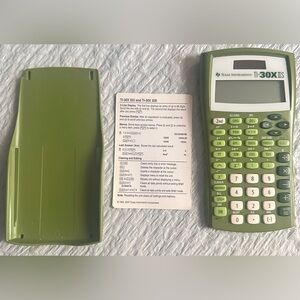 Texas Instrument Ti-30xII Scientific 2-Line Lime Green Calculator Works